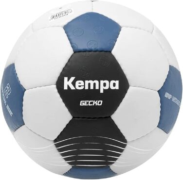 Гандбольний м'яч Kempa Gecko для юніорів, сірий/синій, універсальний