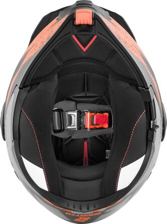 Шолом мотоциклетний Bogotto FG-102 Safari Enduro, склопластик, XXL, чорний/сірий/помаранчевий