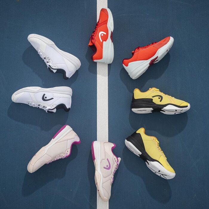 Дитячі тенісні кросівки HEAD Sprint 3.5 Junior (36 EU) – чорний, банан