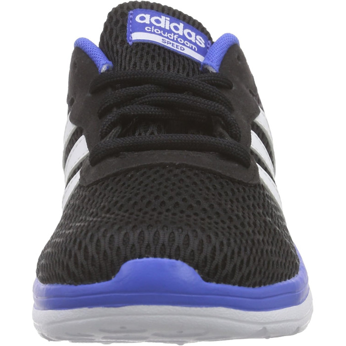 Кросівки для хлопчика Adidas Cloudfoam Speed k, багатоколірні (чорний/білий/синій), 31-29 EU