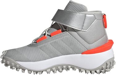 Дитячі кросівки adidas Fortatrail EL K - срібно-червоні (36 2/3 EU)