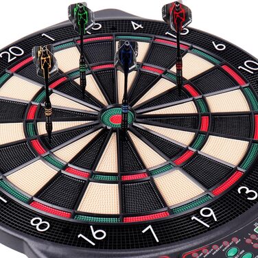 Електронний дартс Dartscheibe з 12 стрілками: професійний дартборд для дому та розваг