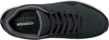 Чоловічі кросівки Skechers UNO Timeline - сірий/чорний, 45 EU, Durabuck