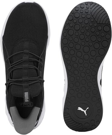Кросівки для бігу Puma Softride Carson Sliptech - чорно-білі, 43 EU