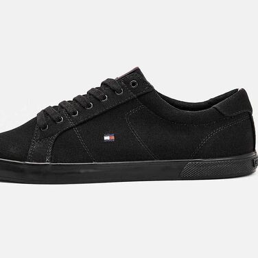 Чоловічі кеди Tommy Hilfiger Vulcanized Sneaker, чорні (розмір 41 EU)