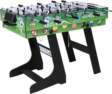Складаний ігровий стіл 4 в 1: більярд, кікер, хокей на повітрі, тенісний стіл