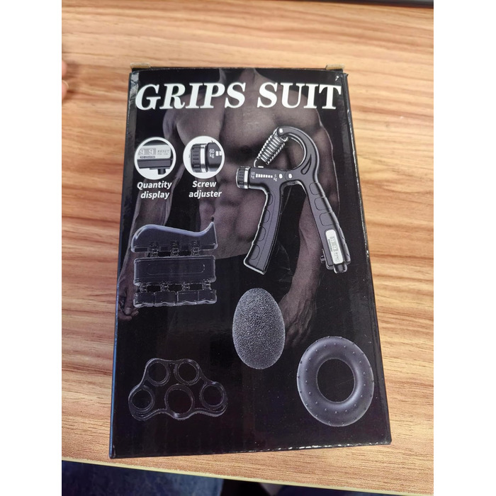 Набір для тренування зап'ястя 2 шт. (5-60 кг), тренажер для рук, Grip, FC0101, блакитний