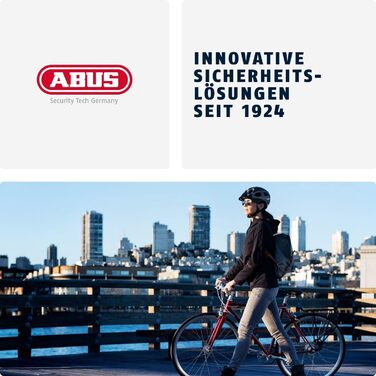 Велосипедний шолом ABUS Stadthelm Pedelec 2.0 MIPS із заднім ліхтарем, козирком, дощовим чохлом і захистом MIPS для чоловіків та жінок