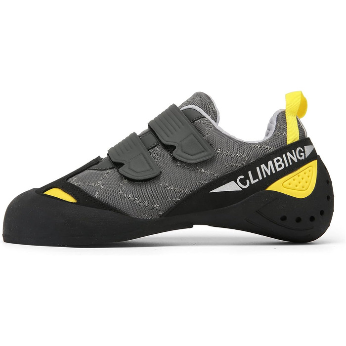 Кріпи для скелелазіння чоловічі, жіночі, дитячі. Для початківців та професіоналів. Скелелазіння, боулдеринг, тренувальні кросівки. Розмір 44 EU, сірий колір