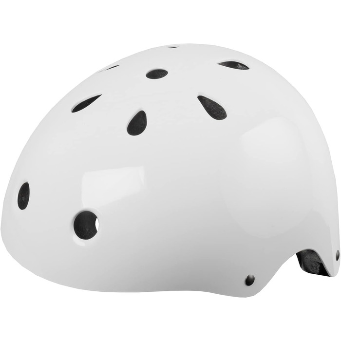 Шолом для фрістайлу, інлайну, BMX M-Wave L 58-61 см білий