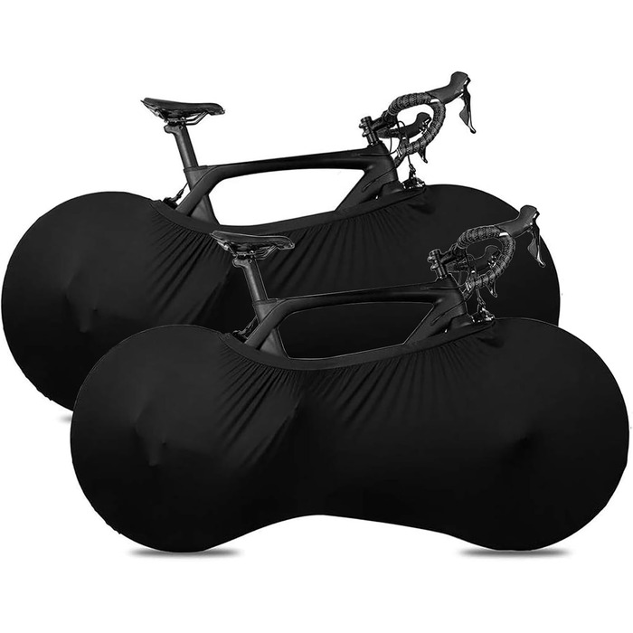 Чохли для велосипедів Barlone Schwarz (2 шт.) - захист від пилу та бруду, чорний | для дому та зберігання