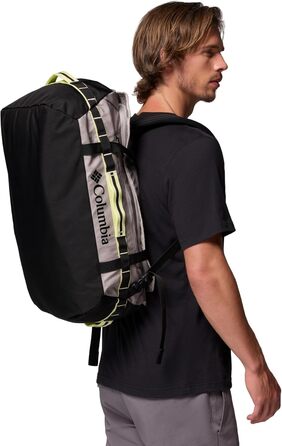 Спортивна сумка Columbia Landroamer 40L унісекс, сіра Flint Grey/Black/Citron Haze