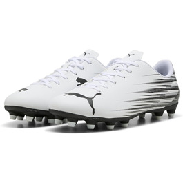 Кросівки футбольні PUMA Attacanto Firm для штучного покриття, 42 EU, білий/чорний