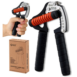 Handtrainer GD Iron Grip 12LV: Регульований тренажер для рук та зап'ястя (силиконовий хват 26-82 кг)