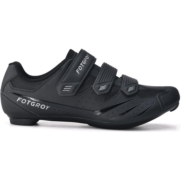 Велосипедні шкарпетки для жінок, шосейні велотуфлі з шипами, сумісні з Peloton SPD ARC Look Delta, унісекс велотуфлі для занять на велотренажері та на відкритому повітрі (37 EU, Чорний)