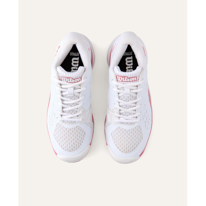 Тенісне взуття Wilson Rush Pro Ace для дітей та дорослих, білий/mauveglow, 39 1/3 EU