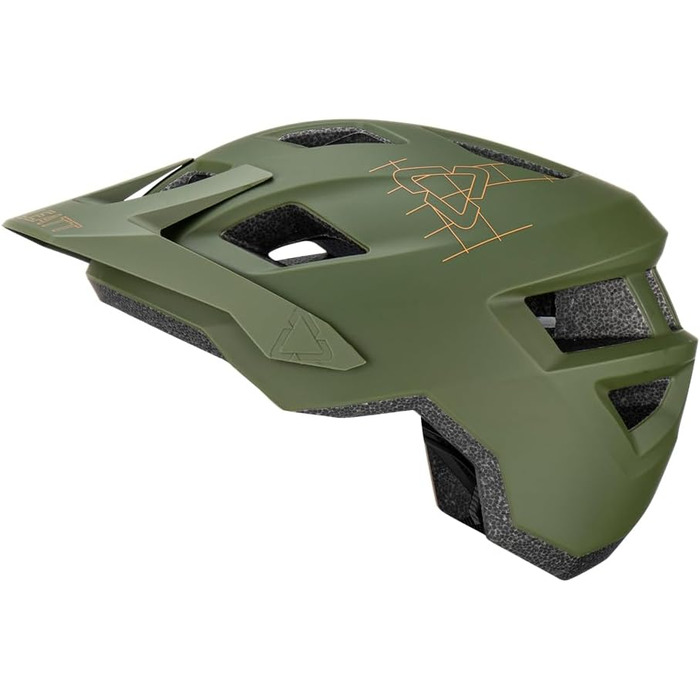 Велосипедний шолом Leatt AllMtn 1.0 V23 Pine, S (51-55 см) для MTB