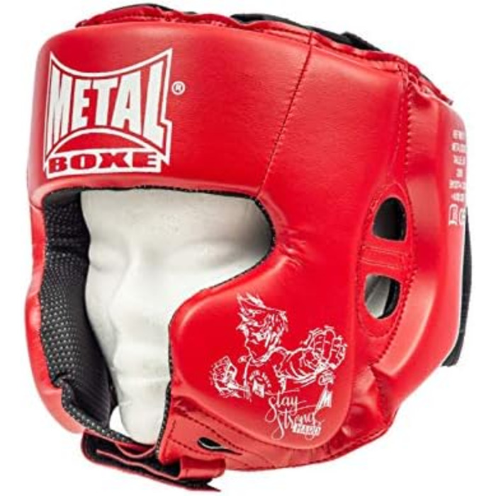 Захисний шолом METAL BOXE MB117 для боксу та єдиноборств, синій, дитячий