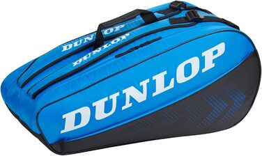 Сумка для ракеток Dunlop D Tac FX-Club 10RKT чорна/синя
