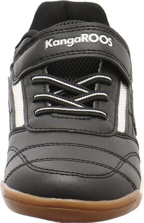 Дитячі спортивні кросівки KangaROOS Backyard 2.0 для залу та вулиці (37 EU, чорно-білі)