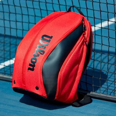 Сумка для тенісу Wilson RF DNA на 2 ракетки червона