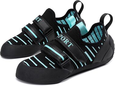 Жіночі скельні туфлі низького об'єму для фітнесу та спорту, професійні для боулдерингу, 39 EU, Black Moon