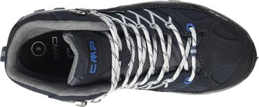 Чоловічі трекінгові черевики CMP Rigel Mid WP, розмір 46 EU, синій/цементний колір