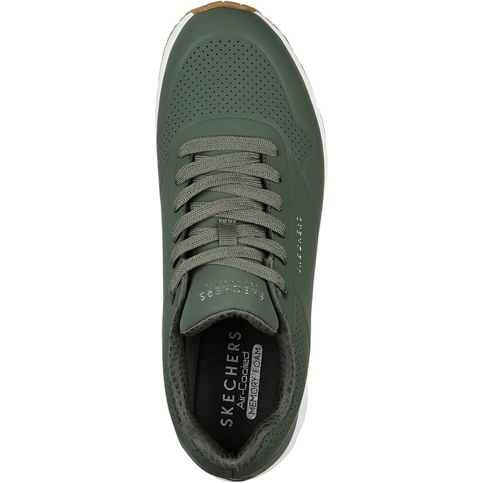 Чоловічі кросівки Skechers UNO Stand On Air, зелені, 42 EU