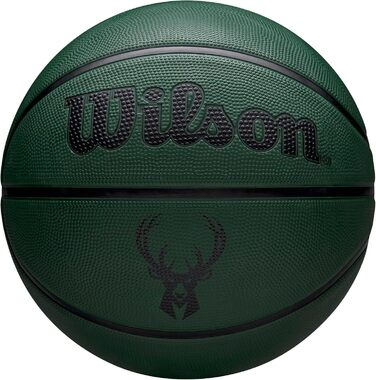 М'яч для баскетболу Wilson NBA Tribute, розмір 5, Milwaukee Bucks