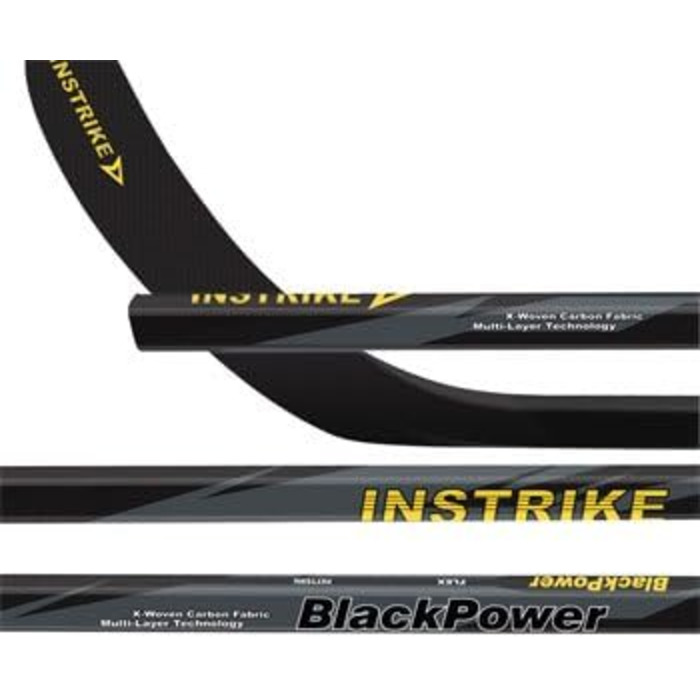 Хокейна ключка Instrike BlackPower High End Grip Senior 87 Flex ліва 92 (Sakic/Backstrom)