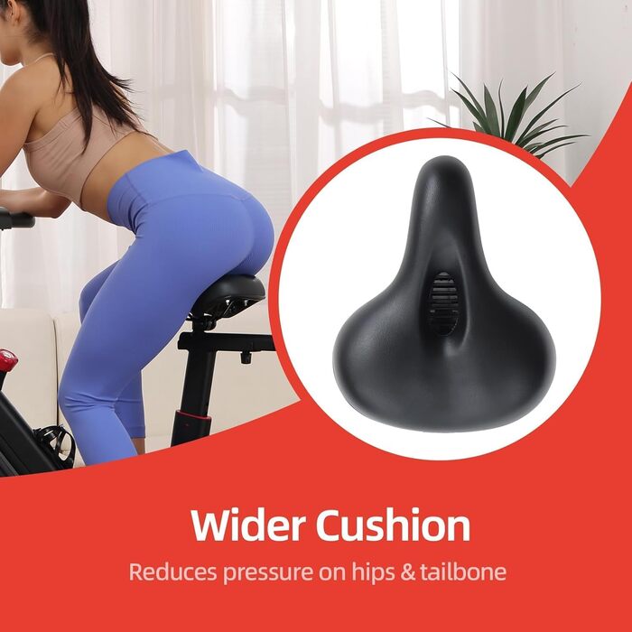 Велотренажер Bluearth з самостійним живленням, тихий магнітний опір, регульований опір & Smart-App з імерсивним досвідом, max. 150KG, велотренажер для кардіотренувань вдома, чорний вентилятор