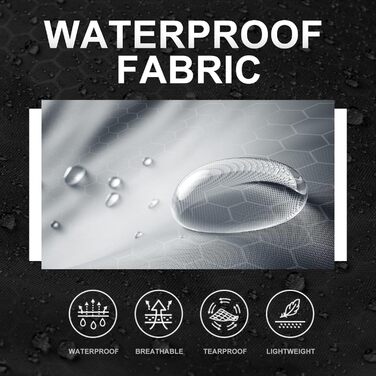 Спальний мішок для дорослих на холодно, водонепроникний, легкий, чорний (1,8 кг) - для кемпінгу, походів, відпочинку на природі та дому