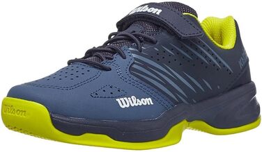 Тенісне взуття Wilson Kinder KAOS для дітей, унісекс, блакитний колір, розмір 28.5 EU, збірка Китай/Індія