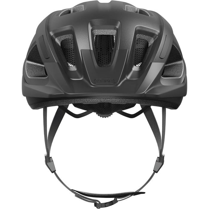 Велошолом ABUS Aduro 3.0 для міста і спорту, стильний, для чоловіків і жінок, розмір M (52-58 см), темно-сірий (титан)