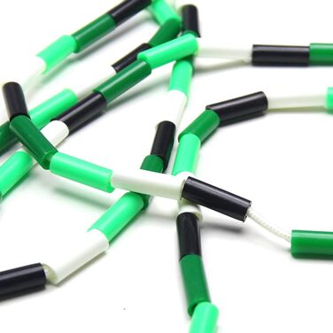 Професійне скакалка для змагань BEAD (довжина 3.0м, регульована) (Мох)