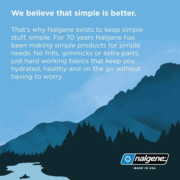 Пляшка для води Nalgene EH Sustain 1 л, баклажанова, унісекс