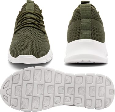 Чоловічі кросівки Damyuan: спортивні, для бігу, туризму, тенісу та фітнесу (47 EU, зелені)