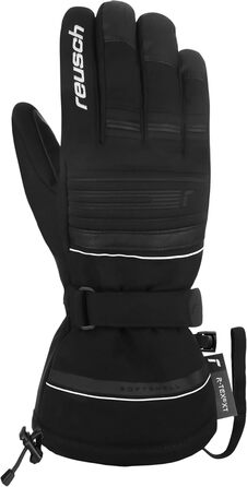 Чоловічі лижні рукавички Reusch Conan R-Tex XT, чорні-білі, розмір 7, водонепроникні