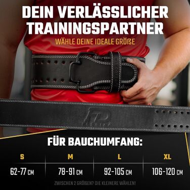 Пояс для важкої атлетики Flodiam Profi Quick Power з швидкозастібкою, чорний, розмір L, для чоловіків і жінок, з натуральної буйволиної шкіри, для пауерліфтингу та фітнесу