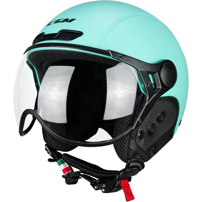 Шолом гірськолижний CGM EBI Unisex, світло-блакитний, матовий, S (55-56 см)