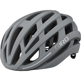 Велосипедний шолом Giro Helios Spherical матовий Sharkskin сірий 2024, для шосейного велоспорту