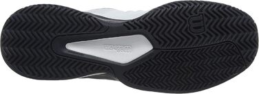 Тенісні кросівки Wilson Rush COMP LTR Unisex для всіх типів покриття, 46 2/3 EU, білий/сірий