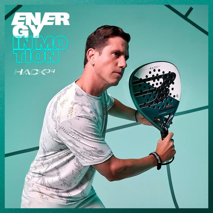 Плече ракетки для падел-тенісу Bullpadel Hack 04 25, темно-зелений, 370г (Нова)