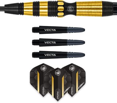 WINMAU Simon Whitlock Dynamic Special Edition 23 г професійні вольфрамові дартси з оперенням і стрижнями