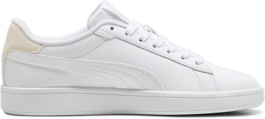 Кросівки PUMA Smash 3.0 L унісекс (білий/рожевий/сріблястий), розмір 45 EU
