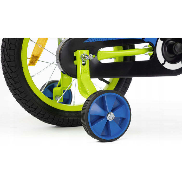 Дитячий велосипед Indiana Rock Kid, 14 дюймів, жовтий