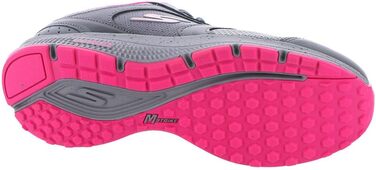 Кросівки Skechers Go Run Consistent Vivid Horizon для жінок, сірі та рожеві, розмір 38 EU, широка колодка
