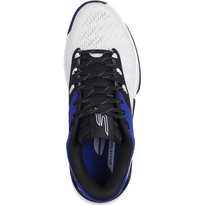 Кросівки Skechers Nexus для чоловіків, баскетбольні, сірі та зелені (42 EU, білий/синій)