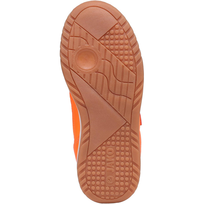Дитячі спортивні залажні кросівки JAKO J-sh Winger для залу (31 EU, неоновий оранжевий, чорний)