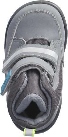 Зимові чоботи RICOSTA Flori для дівчаток та хлопчиків, дитячі чоботи для перших кроків, ширина: широкі, змінна устілка, Sympatex, пранні, веганські, 20 EU, широкі, графіт, карбон